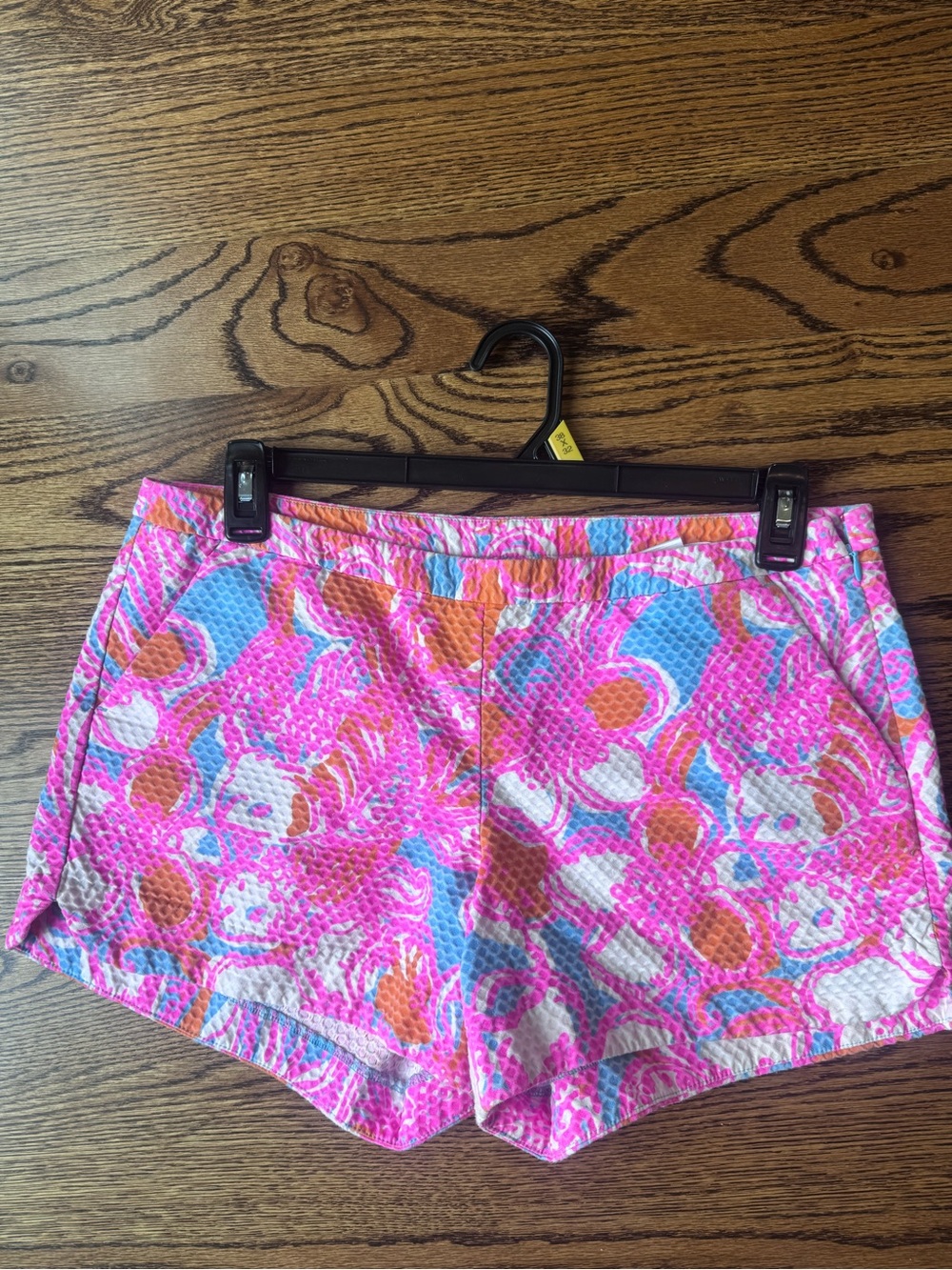 Lilly Pulitzer Pink Multi Floral Athletic Addie Shorts Pink &. Blue Never worn